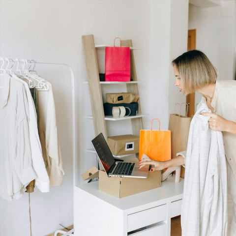 Website builder for online sales