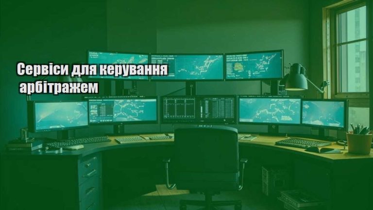 Сервіси для керування арбітражем