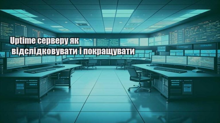 Uptime серверу як відслідковувати і покращувати