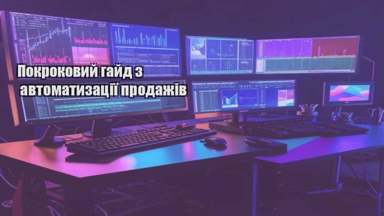 Покроковий гайд з автоматизації продажів