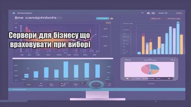 Сервери для бізнесу що враховувати при виборі