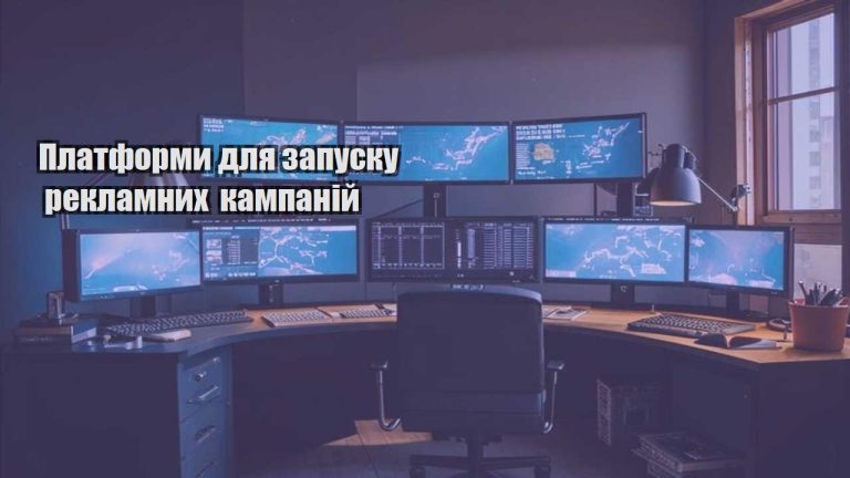 Платформи для запуску рекламних кампаній