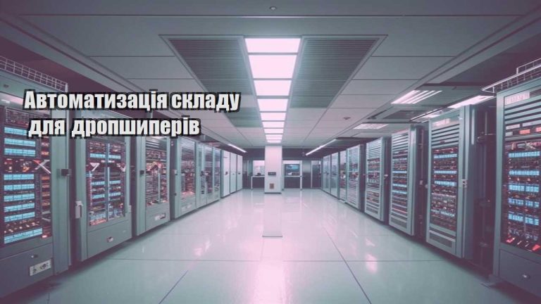 Автоматизація складу для дропшиперів