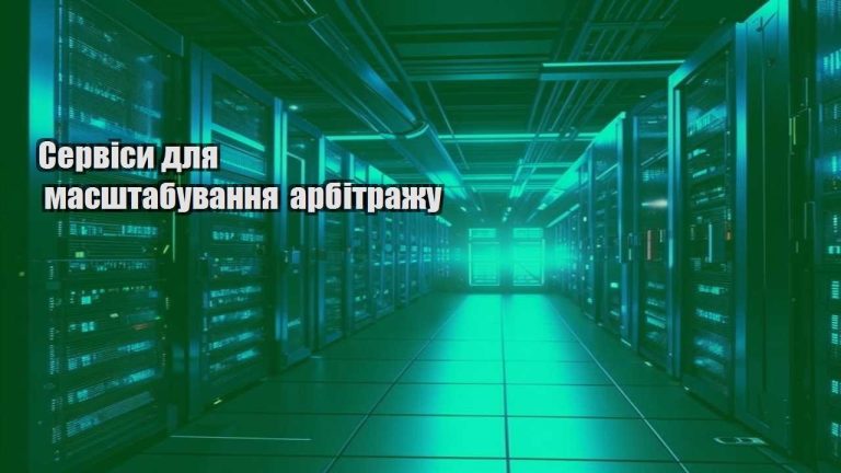 Сервіси для масштабування арбітражу
