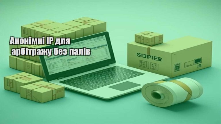 Анонімні IP для арбітражу без палів
