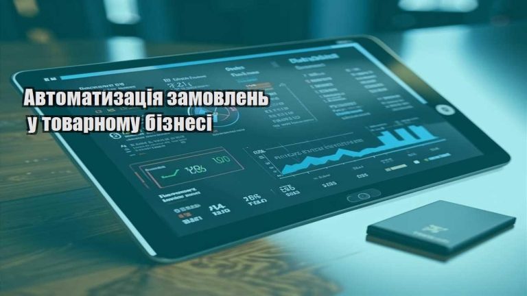 Автоматизація замовлень у товарному бізнесі