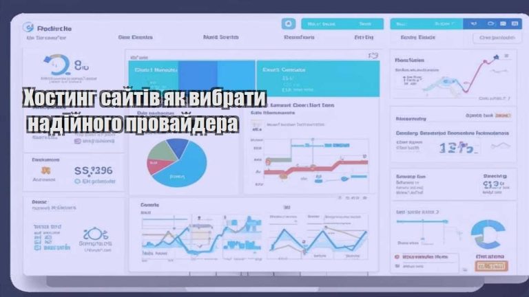 Хостинг сайтів як вибрати надійного провайдера
