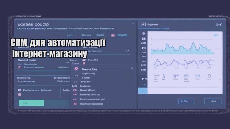 CRM для автоматизації інтернет магазину