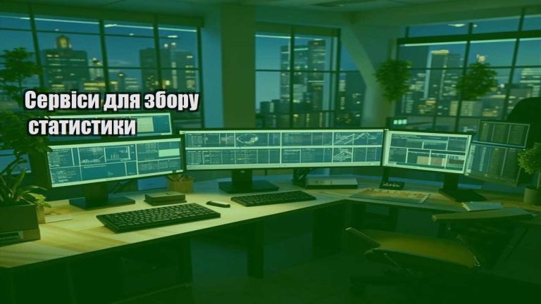 Сервіси для збору статистики