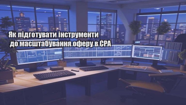 Як підготувати інструменти до масштабування оферу в CPA