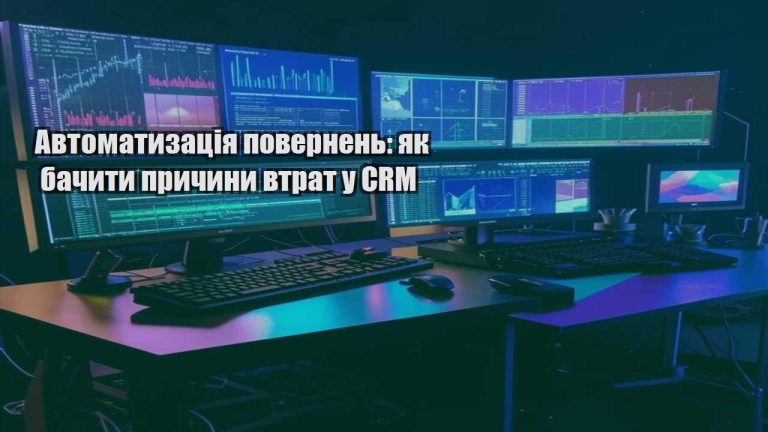 Автоматизація повернень як бачити причини втрат у CRM