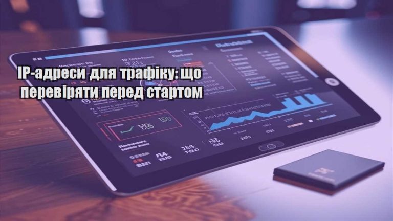 IP адреси для трафіку що перевіряти перед стартом