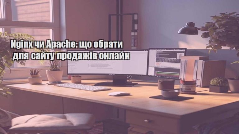 Nginx чи Apache що обрати для сайту продажів онлайн