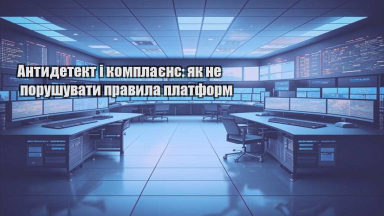 Антидетект і комплаєнс як не порушувати правила платформ