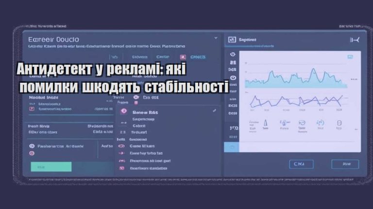 Антидетект у рекламі які помилки шкодять стабільності