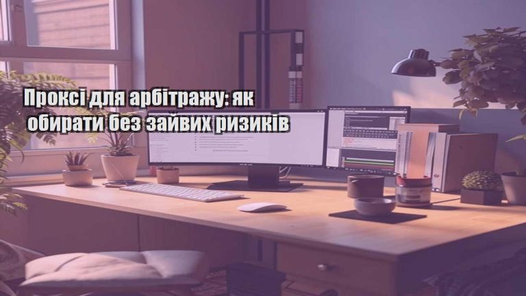 Проксі для арбітражу як обирати без зайвих ризиків