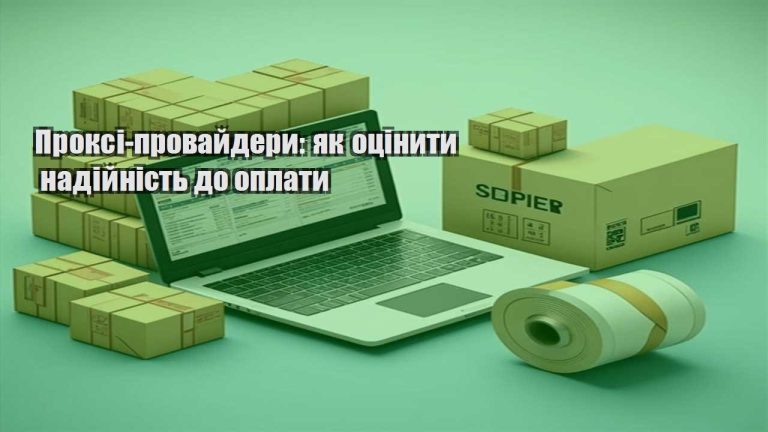 Проксі провайдери як оцінити надійність до оплати
