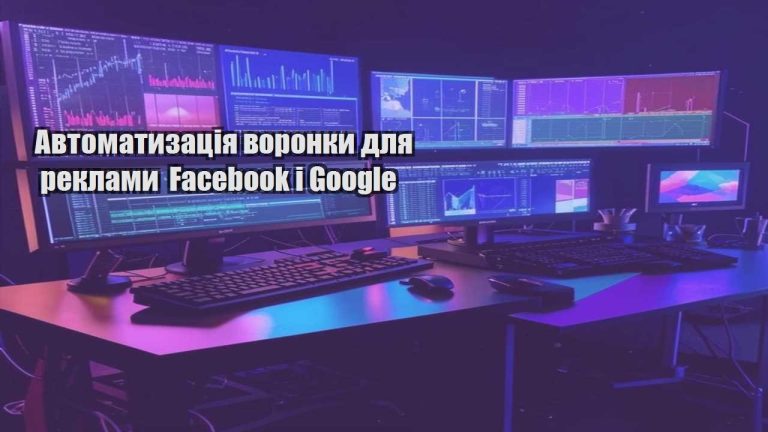 Автоматизація воронки для реклами Facebook і Google