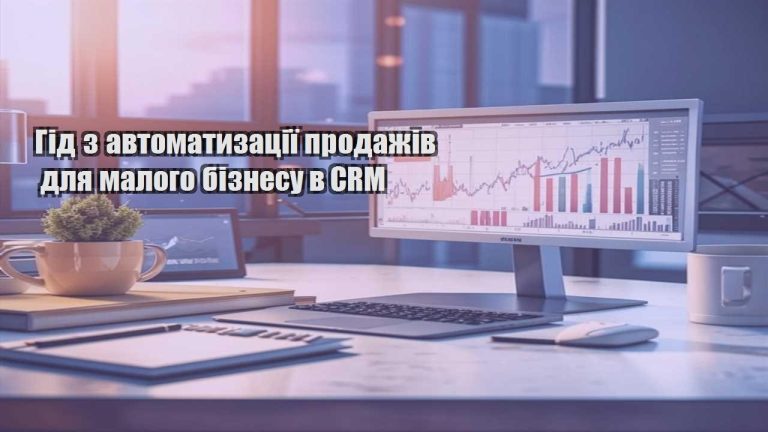 Гід з автоматизації продажів для малого бізнесу в CRM