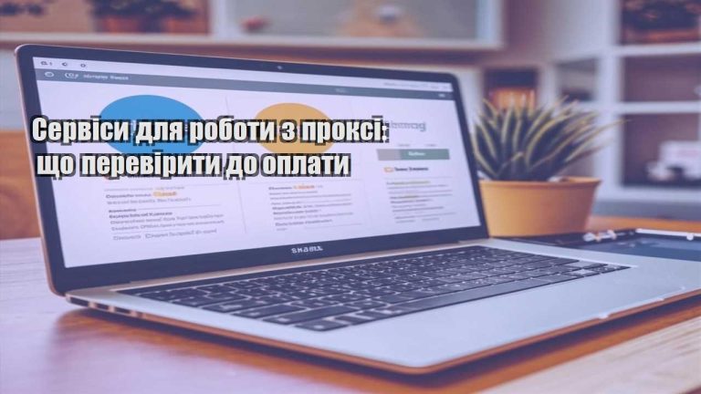 Сервіси для роботи з проксі що перевірити до оплати