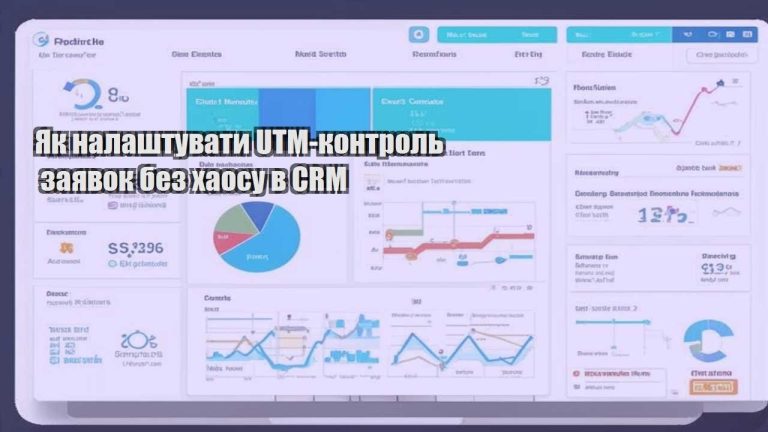 Як налаштувати UTM контроль заявок без хаосу в CRM