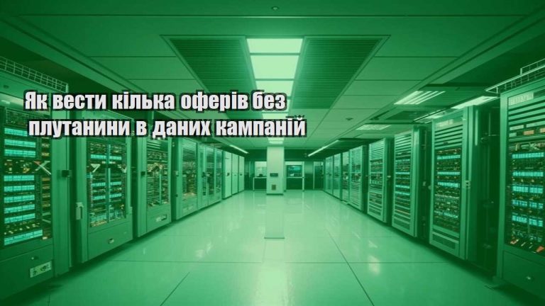 Як вести кілька оферів без плутанини в даних кампаній